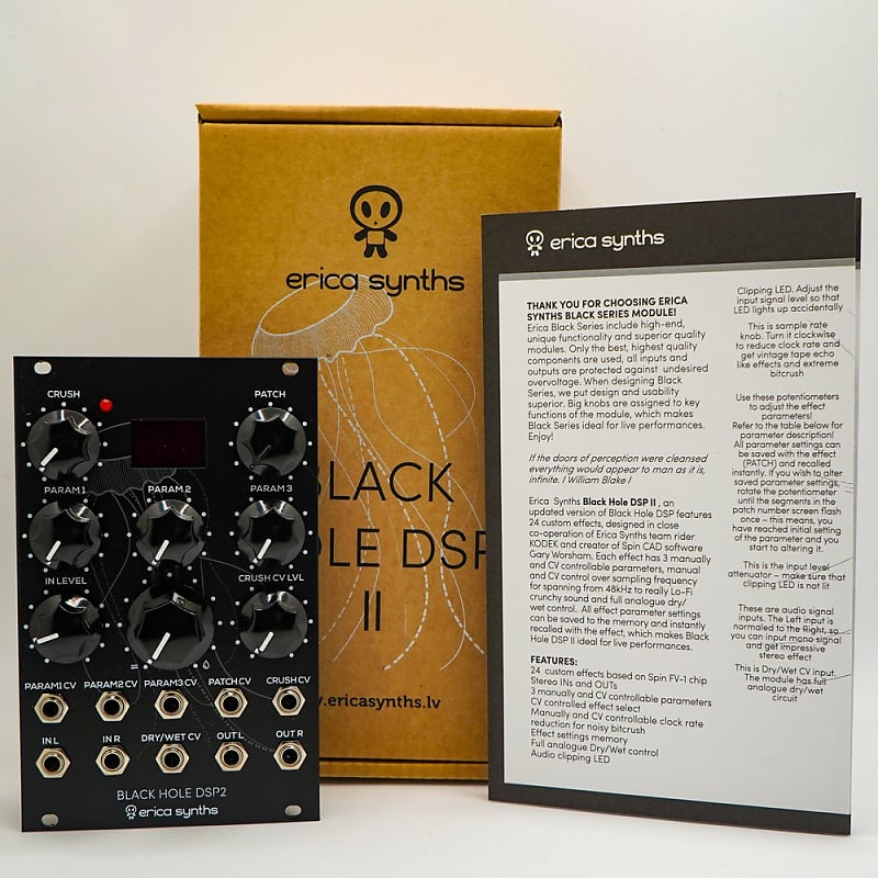 Black Hole DSP 2 by Erica Synths | Reverb Black Hole DSP 2 by Erica Synths | Reverb