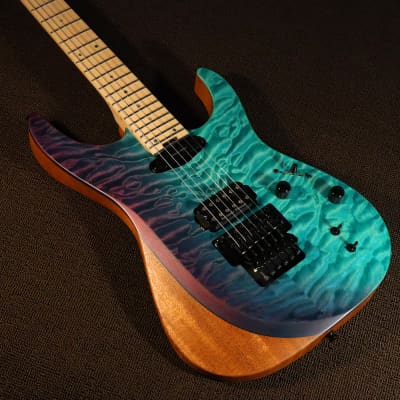 Fernandes 2019 MIJ / FR Sustainer II Limited / Blue Purple Gradation Slant  | Reverb UK