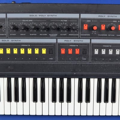 Vintage Crumar Composer CPS 49-Key Analog Synthesizer Synth Keyboard w/ Case image 3