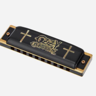 Hohner Harmonica Ozzy Osbourne Signature - Black / Gold image 4
