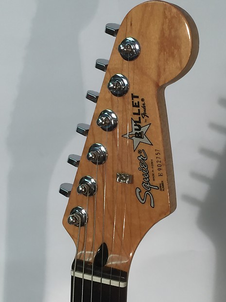 Number one with a bullet. The Squier Bullet Strat project