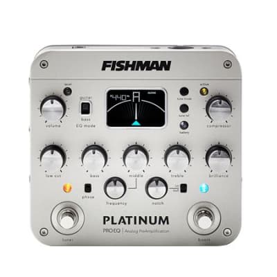 Fishman Platinum Pro EQ/DI Acoustic Guitar Preamp