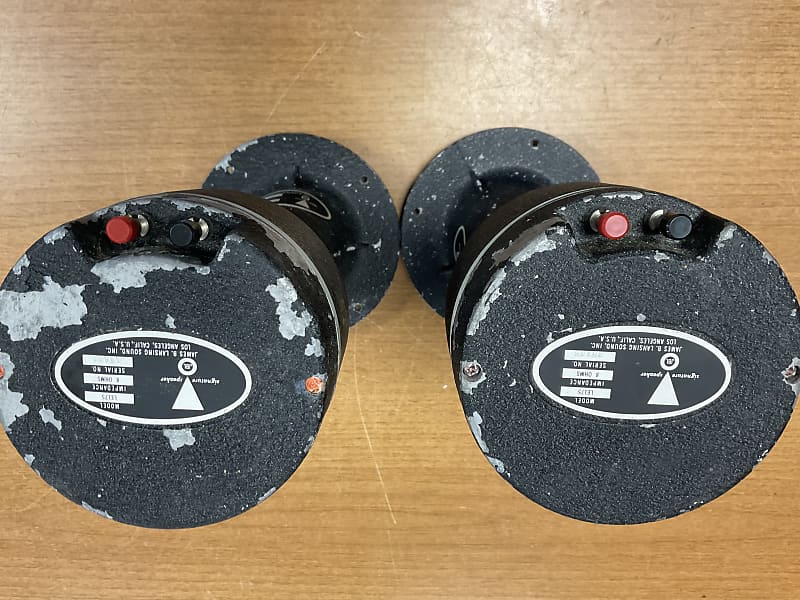 JBL Le 175 PAIR DRIVER VINTAGE  			