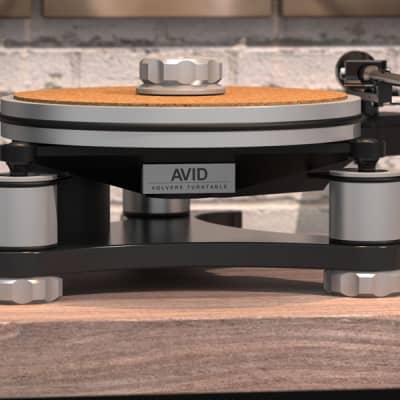 AVID HI Fi VOLVERE - Black or Silver Turntable - NEW! image 14