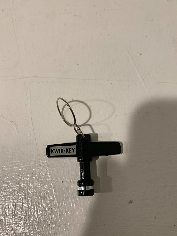 Vintage & Rare Drum Key Kwik-Key Black 80's | Reverb