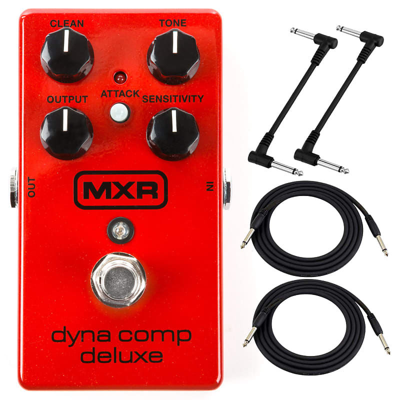 MXR M228 Dyna Comp Deluxe Compressor Effects Pedal with Cables image 1