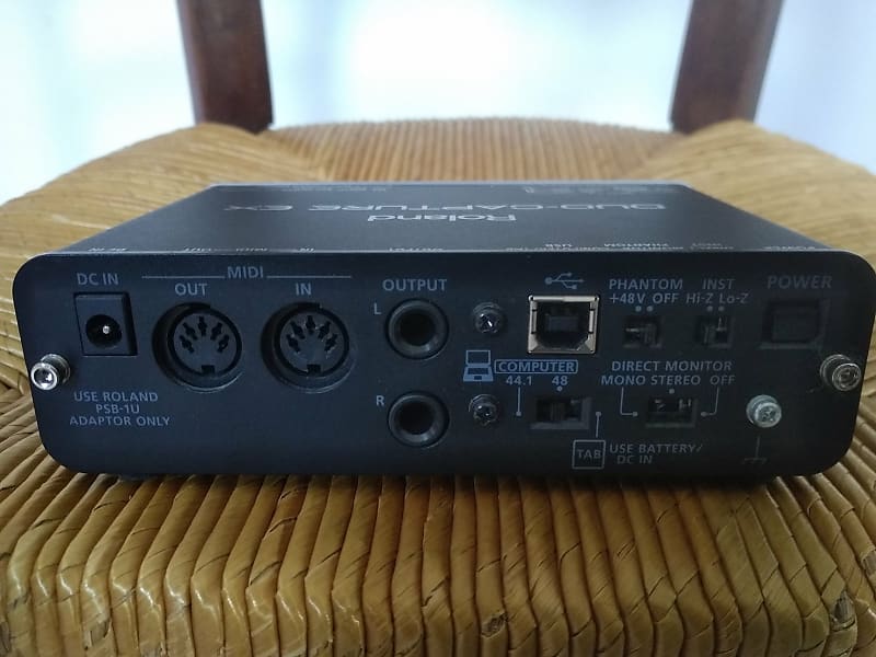 ROLAND UA-22 DUO-CAPTURE EX - YouTube