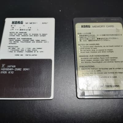 Korg Orchestra MPC-04 and MSC-04 Cards 1988 image 2