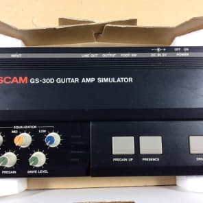 Tascam GS-30D (Guitar Amp Simulator) 1980s | Reverb