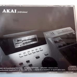 Akai CD Rom Sound Library MPC2000XL Volume 1 - Vol 1 - CD-Rom MPC 2000XL image 5