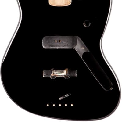 Fender Standard Series Jazz Bass Alder Body, Black image 5