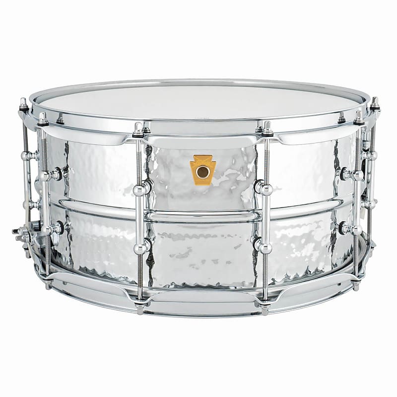 Ludwig Supraphonic Snare Drum 14x6.5 Hammered w/Tube Lugs image 1