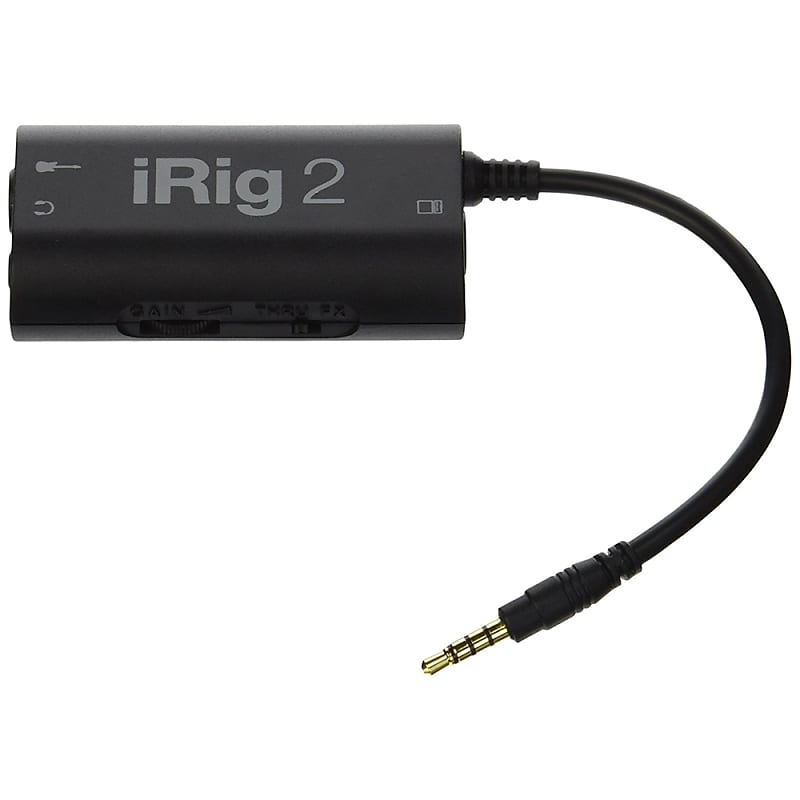 IK Multimedia iRig 2 Analog Guitar Interface For Ios, Mac And Android image 1