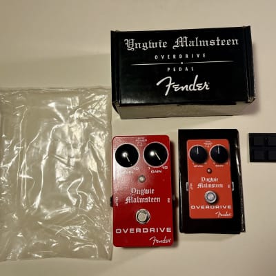 Reverb.com listing, price, conditions, and images for fender-yngwie-malmsteen-overdrive-pedal