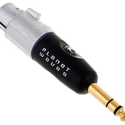 Planet Waves 1/4"" Male Balanced to XLR Female Adapter image 2