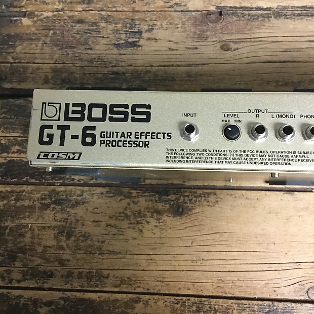 Boss GT-6 | Reverb