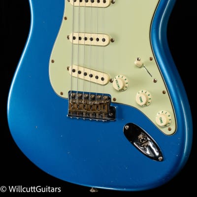 Fender Custom Shop Willcutt True '62 Stratocaster Journeyman Relic Lake Placid Blue 57 V (061) for sale