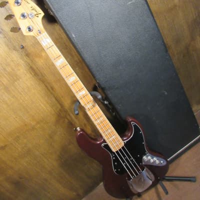 1978 Made in USA Fender Jazz Bass Guitar With Original Case image 2