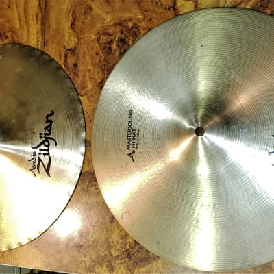 Zildjian 14" A Series Mastersound Hi-Hat Cymbals (2003 Pair) image 2