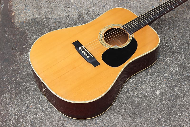 1970's Vintage "Aria & Co" Japanese MartinStyle Acoustic Reverb