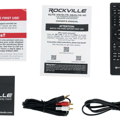 Rockville ELITE-5C 5.25" Bookshelf Speakers w/Bluetooth+Wifi Streaming Receiver image 12