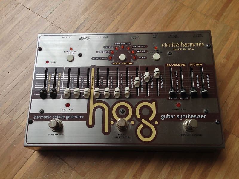 Electro-Harmonix HOG Guitar Synthesizer with preset