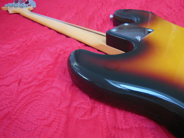 Squier by Fender, Precision Bass SPB-33, Silver Series, made in