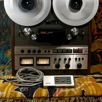 TEAC A-6600 -- 4-track, 2-channel R2R Tape Deck w/ Remote