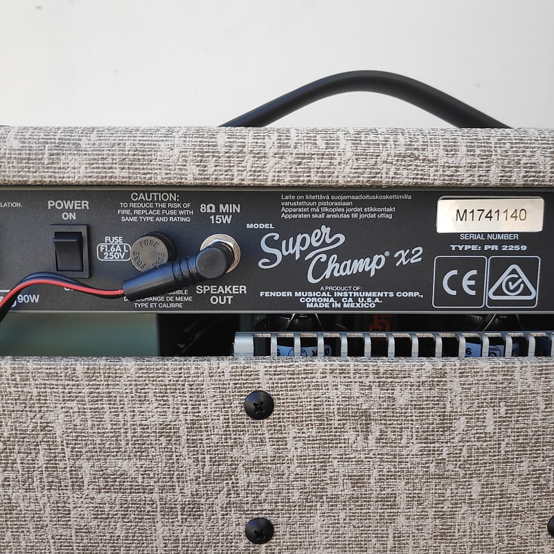 Fender Super Champ X2 limited edition Eminence Ragin Cajun 2020