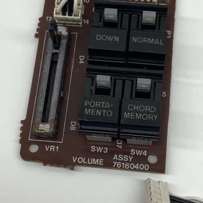 Roland Alpha Juno 1 & 2 - Slider Board ASSY 76160400