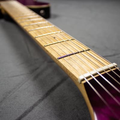 OLP by Ernie Ball Music Man MM1 EVH Axis Transparent Purple