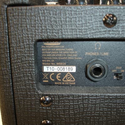 Vox MSB25 Mini Superbeetle 25-watt 1x10" Mini-stack Guitar Combo Amp image 5