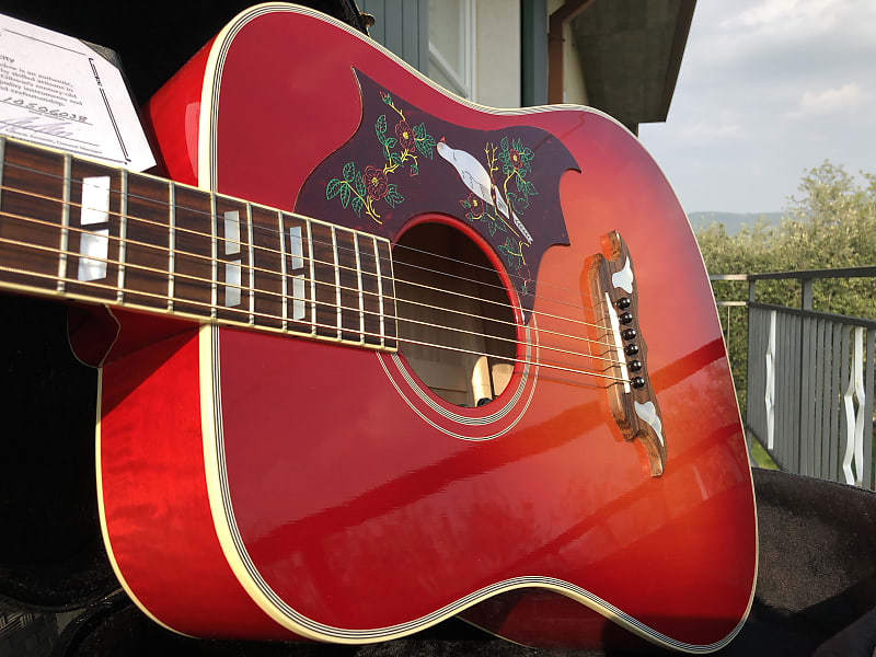 Gibson Limited Edition 1 of 50 Made Gibson Custom Shop Dove Reissue 1960'  Acoustic Electric