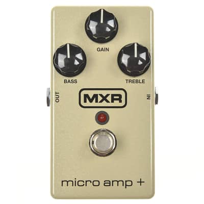 MXR Micro Amp + | Reverb
