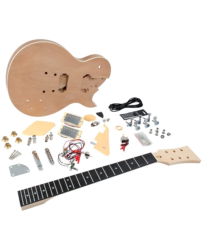 Saga Deluxe Electric Guitar Kit – Single Cutaway LC-10 image 1