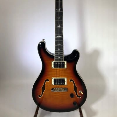 Paul Reed Smith PRS SE Hollowbody II Electric Guitar Tri Color Burst Ser# D14528 image 2