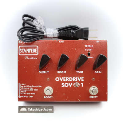 providence SOV-2 STAMPEDE OD プロビデンス PROVIDENCE | GTR PEDALS 1