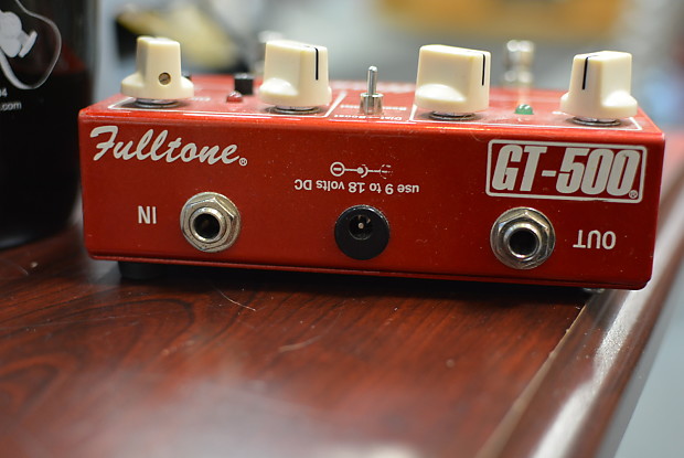 Fulltone GT-500 Distortion and Overdrive Booster Red | Reverb