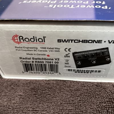 Reverb.com listing, price, conditions, and images for radial-switchbone-v2