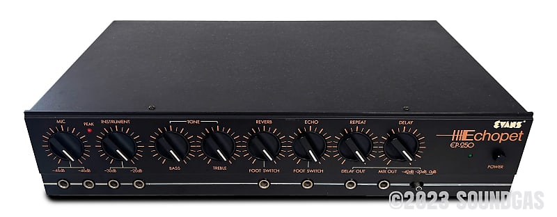 Evans Echopet EP-250 Delay + Spring Reverb *Soundgas