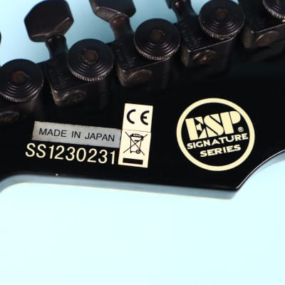 ESP Stephen Carpenter STEF T7 Standard Made in Japan 7 String Black RARE 25.5" image 25