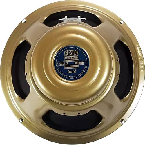 Celestion G12 Alnico Gold 12" Speaker 8 Ohms image 1