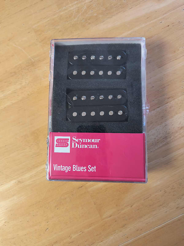 Seymour Duncan Vintage Blues Pickup Set 2021 Black | Reverb