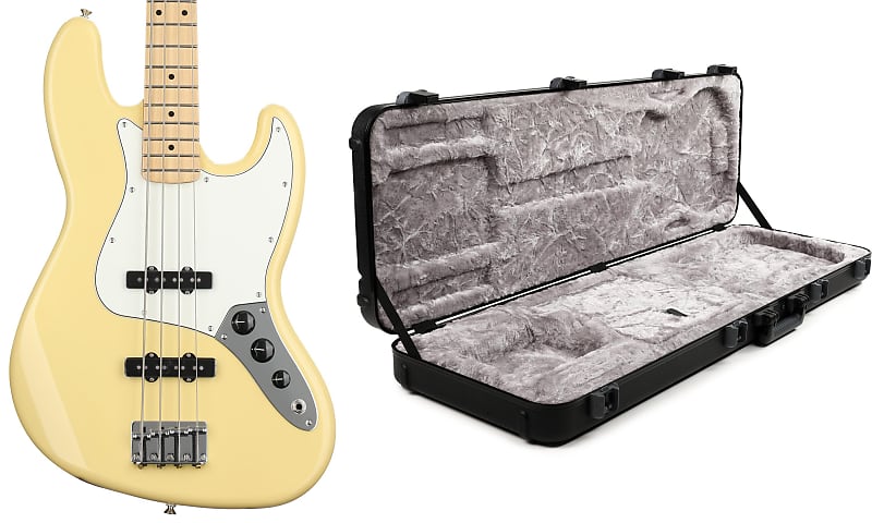 Electric Guitar Hard Case Fender Deluxe Molded Bass Case Left-Hand