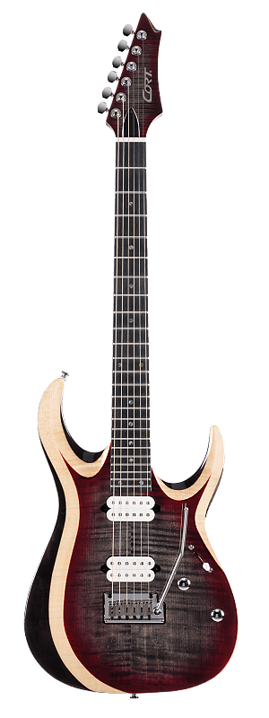 Cort X700 Duality II Lava Burst w/Gigbag (B Stock) image 1