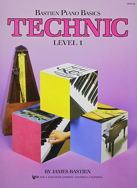 Neil A Kjos Music Company Bastien Piano Basics: Technic (Level 1) image 1