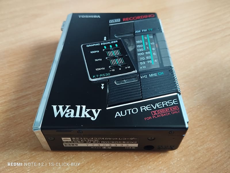 TOSHIBA 東芝 Walky　ウォークマン　KT-RS30　訳あり TOSHIBA 東芝 Walky ウォークマン KT-RS30 訳あり - メルカリ