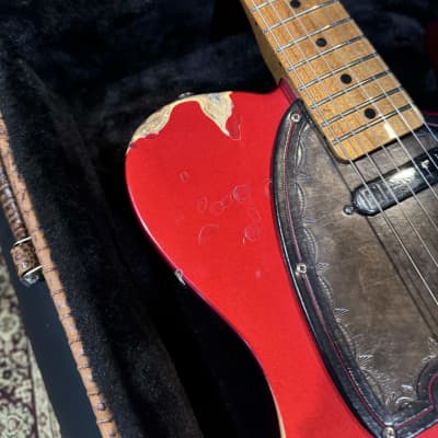 Fender Telecaster - Candy Apple Red - Roasted Maple Neck - Modified Heavy Relic Cowboy Guitar image 7