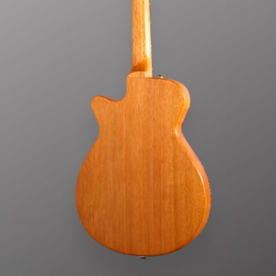 Grez Guitars Mendocino - Natural Burl Redwood Top w/ Lollar Gold Foils. NEW, (Authorized Dealer) image 5