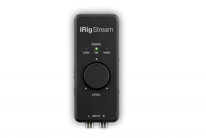 IK Multimedia iRig Stream stereo audio interface for iPhone-iPad and Android image 1